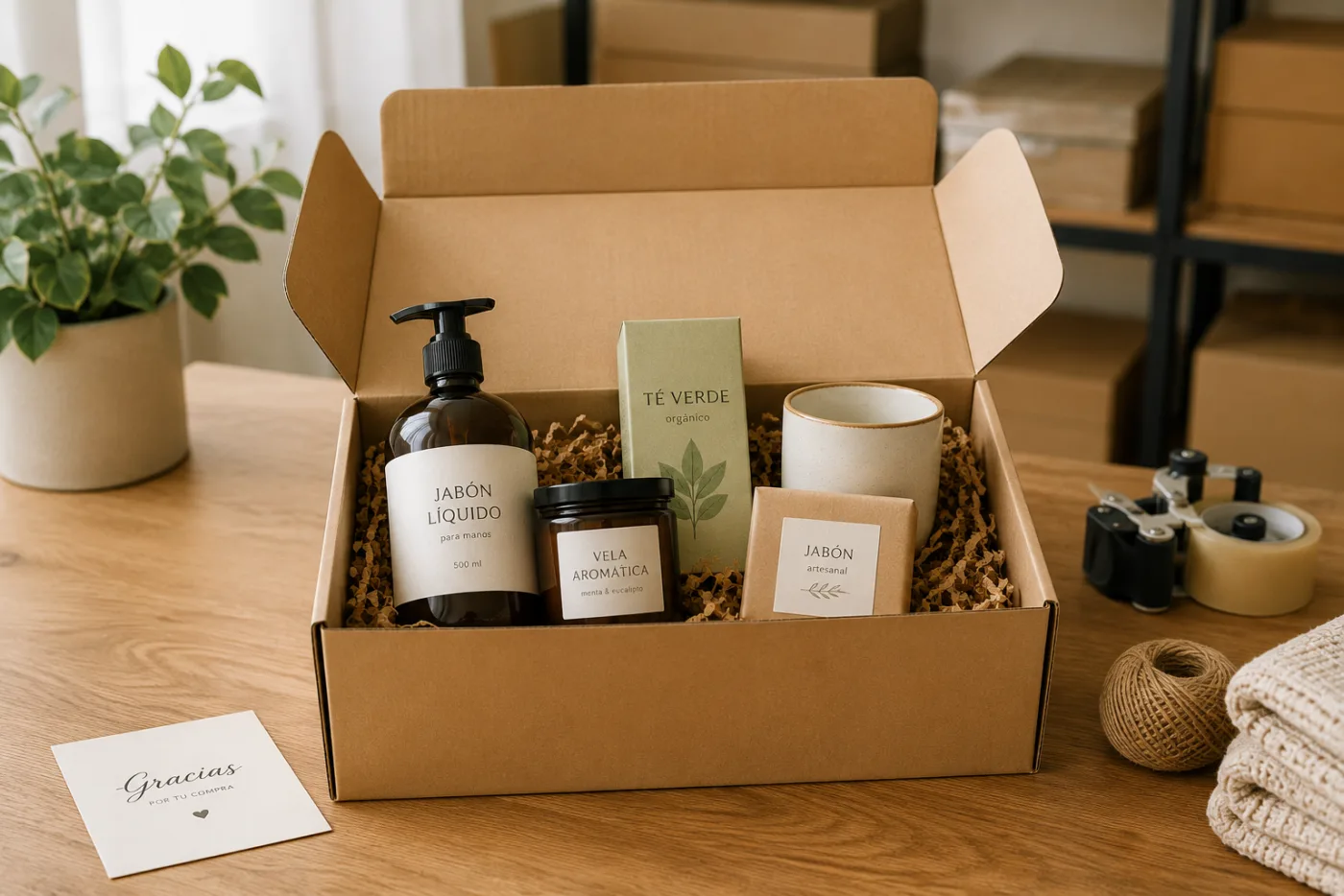 Cajas Autoarmables — uso real